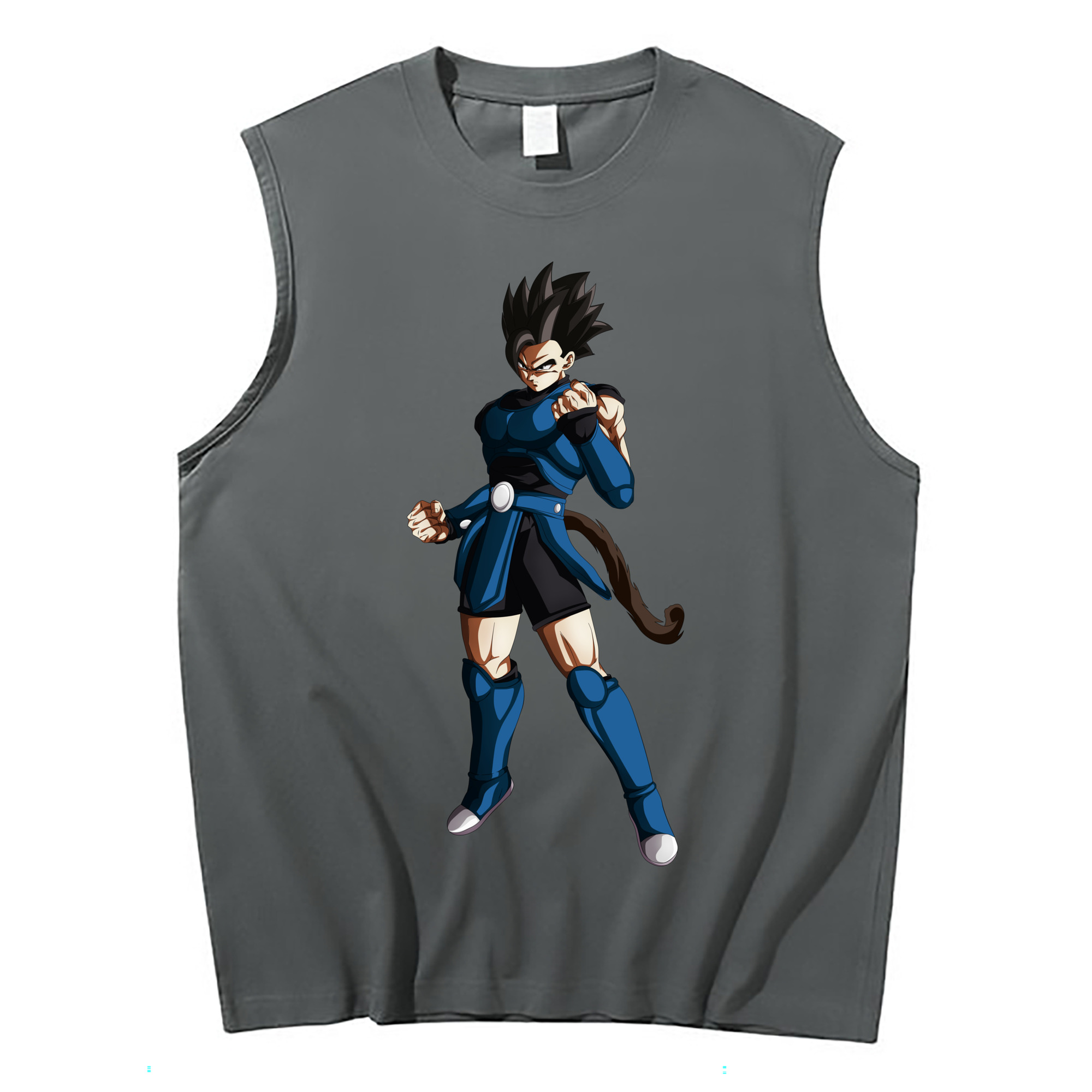 （画像用） ドラゴンボール 孫 悟飯（そんごはん）DRAGON BALL Son Gohan コットン100％タンクトップ（フロントプリント）